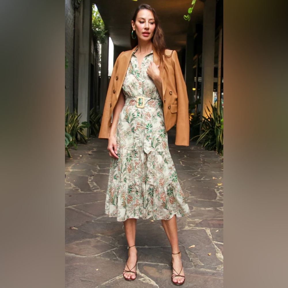 Veronica Beard midi dress size 14 (missing belt)